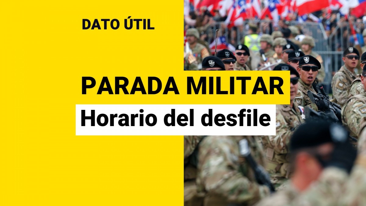 Parada Militar 2024 Esta es la hora del desfile en el Parque O'Higgins