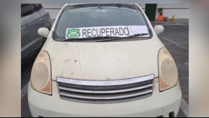 Le avisaron que habían recuperado su auto, pero ella no se había percatado del robo: Hubo dos detenidos