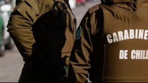 Funcionario de Carabineros es baleado mientras intentaba fiscalizar un vehículo con encargo por robo