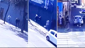 Video muestra balacera en que murió mujer de 83 años en Santiago: Delincuentes dispararon al huir de un asalto