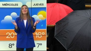 Lluvia en Santiago en Fiestas Patrias: 'Viene un sistema frontal que llegará el 18 de septiembre'