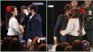 El momento en que Boric bailó cueca con su pareja en la inauguración de las fondas del Parque O'Higgins