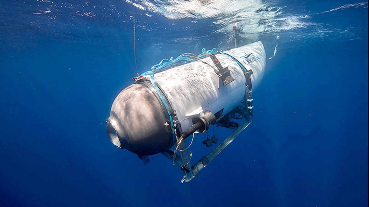 'Todo bien aquí': Revelan mensajes finales de la tripulación del submarino Titán antes de la tragedia