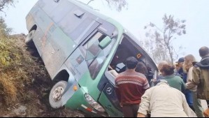 'Pensé que no íbamos a salir vivas': El dramático relato de chilenas que iban a bordo de bus accidentado en Machu Picchu