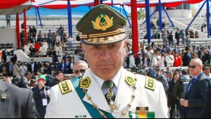 General Director de Carabineros Ricardo Yáñez: 'Tengo súper claro cuando será el momento en que dé el paso al costado'