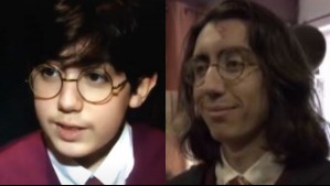 'Harry Potter chileno' reaparece tras ocho años: Recreó momento televisivo que lo hizo viral cuando niño