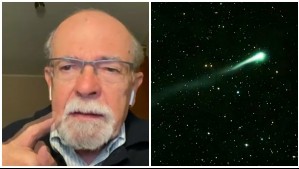 Profe Maza explica hacia dónde y a qué hora mirar al cielo para ver al 'cometa del siglo'