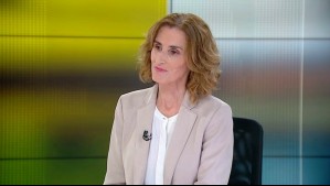 Marcela Cubillos: 'Me parece realto el sueldo de la ministra Tohá para el desastre que tenemos en seguridad'