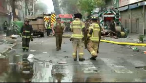 Los efectos del incendio en Barrio Meiggs: 26 locales comerciales fueron consumidos por las llamas