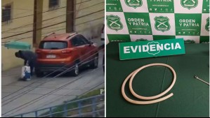 Insólito: Sorprenden a hombre robando combustible desde vehículo estacionado