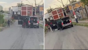 Video muestra asalto a funcionarios de Hospital El Pino mientras estaban en sus vehículos