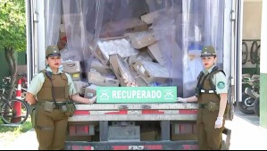 Tres detenidos por robo a camión de empresa de alimentos en San Bernardo