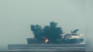 Tensión en Medio Oriente: Video muestra a los hutíes atacando un barco en el Mar Rojo