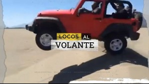 Locos al volante: Denuncian que dunas y playas se han convertido en verdaderas pistas de carreras