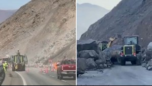 Derrumbe en cuesta de la Ruta 5 mantiene a Arica totalmente aislada del resto del país por vía terrestre