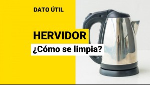 ¿Cómo se debe limpiar el hervidor? Esta es la forma correcta