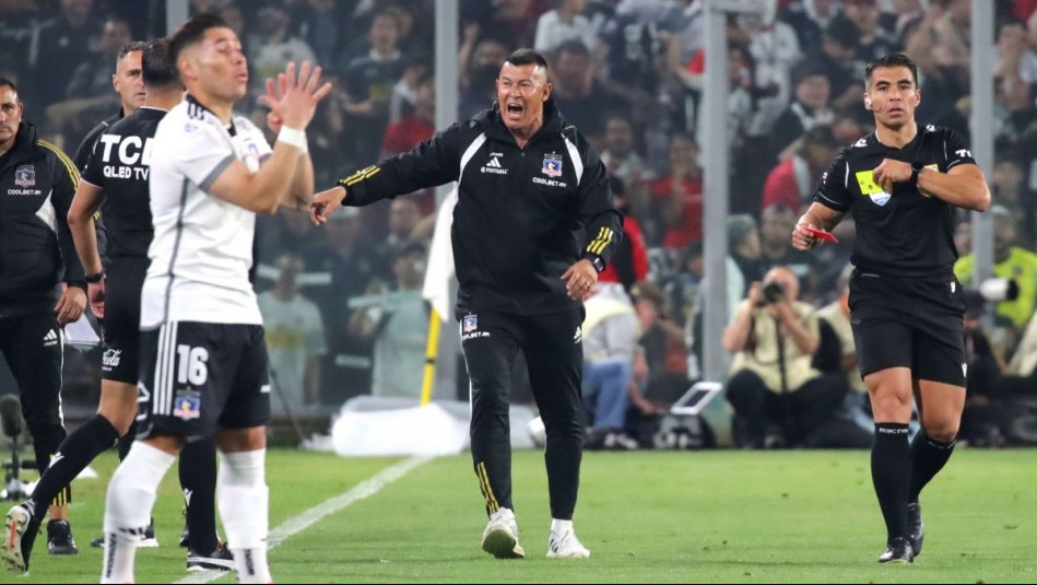 Problemas para Colo Colo: Jorge Almirón recibe duro castigo por su expulsión en el clásico ante la UC