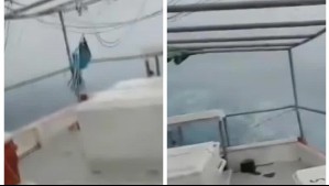 Pescadores se enfrentan al huracán Milton en medio del mar: Revisa el registro