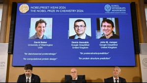 Conoce a los ganadores del Nobel de Química: Aportaron a diseño computacional de proteínas y predicción de su estructura