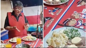 'A disfrutar de este rico almuercito': Abuela chilena se vuelve viral por comida casera que le prepara a su nieta