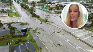 'Dijeron que nos mantengamos encerrados': Chilena en Miami relata horas previas a arribo del huracán Milton