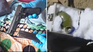 Allanan 34 viviendas en amplio operativo en Alto Hospicio: Incautaron una granada, armamento y drogas