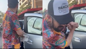 Agresión a candidato Francisco Orrego quedó grabada: Le pegaron un combo