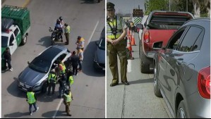 Conductor de auto de alta gama quiso evadir fiscalización: Tenía los papeles vencidos y lo sacaron de circulación