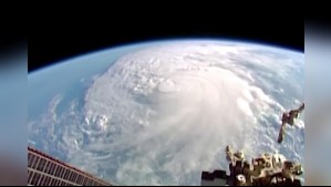 Video muestra cómo se vio el paso del huracán Milton desde el espacio