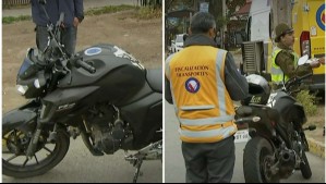 'Nos gritó groserías': Motociclista que nunca ha sacado licencia de conducir es acusado de insultar a fiscalizadores