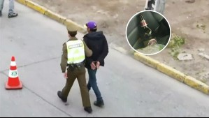 Taxista manejaba tomando cerveza, intentó evadir fiscalización y terminó detenido en Recoleta