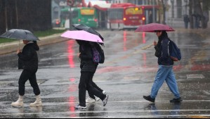 Probable tormenta eléctrica y viento de 40 km/h: Revisa las zonas del país donde lloverá el domingo 13 de octubre