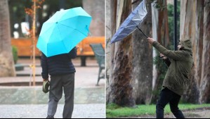 Pronóstico de lluvia y de vientos de hasta 80 km/h para este martes: Conoce las zonas en que caerían precipitaciones