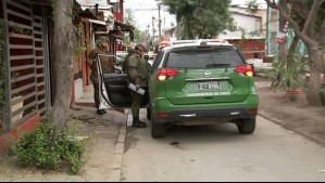 Tres viviendas son atacadas a disparos en La Pintana: Se realizaron más de 200 disparos y se lanzó una bomba molotov