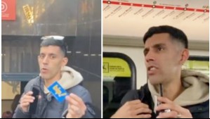 'Mucho más amplio en comparación al de Buenos Aires': Youtuber venezolano tras realizar recorrido por Metro de Santiago