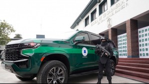 Gendarmería recibió nuevos carros blindados: Así son los vehículos para traslados de alto riesgo
