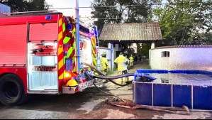 Muere adulto mayor tras voraz incendio que destruyó su casa al interior de un condominio en Lampa