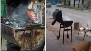 Vecinos de Independencia indignados por asados en la vereda: 'Uno iba caminando y tenía que bajar a la calle para pasar'