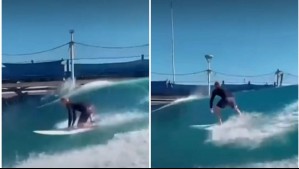 El impresionante video del príncipe Harry practicando surf en California