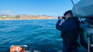 Armada realiza búsqueda de hombre que cayó al mar en cercanías de la isla San Pedro en Chiloé