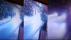 Video muestra detonación de cajero automático en Pirque: Estalló por segunda vez cuando delincuentes se acercaron