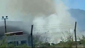 Bomberos logra controlar incendio en Colina que consumió 18 hectáreas de vegetacion