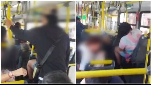 Usaron a pasajera como escudo humano: El pánico que se vivió tras balacera en bus RED en Estación Central