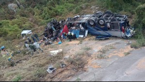 Tragedia en México: Al menos 19 muertos y seis heridos por accidente entre un camión y un bus