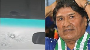 Video muestra momento exacto del ataque a disparos al vehículo en que iba Evo Morales en Bolivia