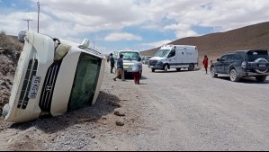 Alcalde de Colchane está entre los heridos: Doble accidente en Tarapacá deja un muerto y varios lesionados