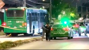 Hombre muere atropellado por bus del transporte público en San Bernardo: Conductor fue agredido por vecinos