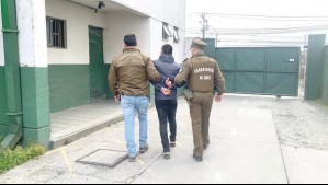 Se hizo pasar por un familiar para no ser descubierto por Carabineros: Detienen a hombre que llevaba 5 años prófugo