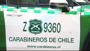 Manejaba ebrio, intentó chocar un auto y arrancó de Carabineros: Terminó detenido y con prohibición de conducir