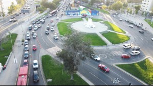 Este jueves inician desvíos de tránsito por remodelación de Plaza Italia: Conoce las calles afectadas